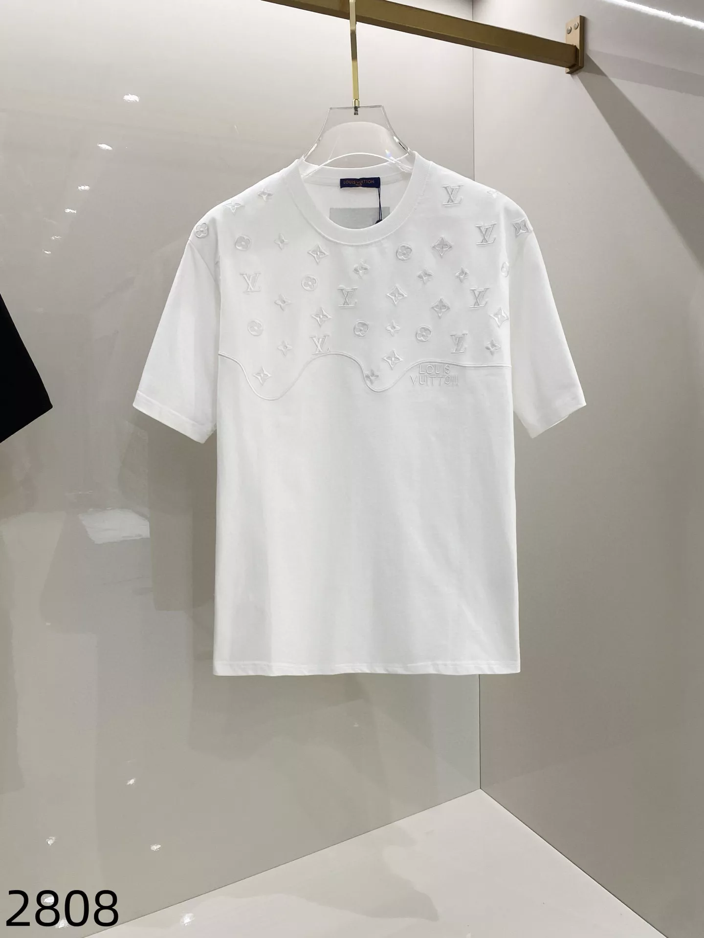 Flexible 7401 Louis Vuitton LV T-Shirts Short Sleeved For Unisex