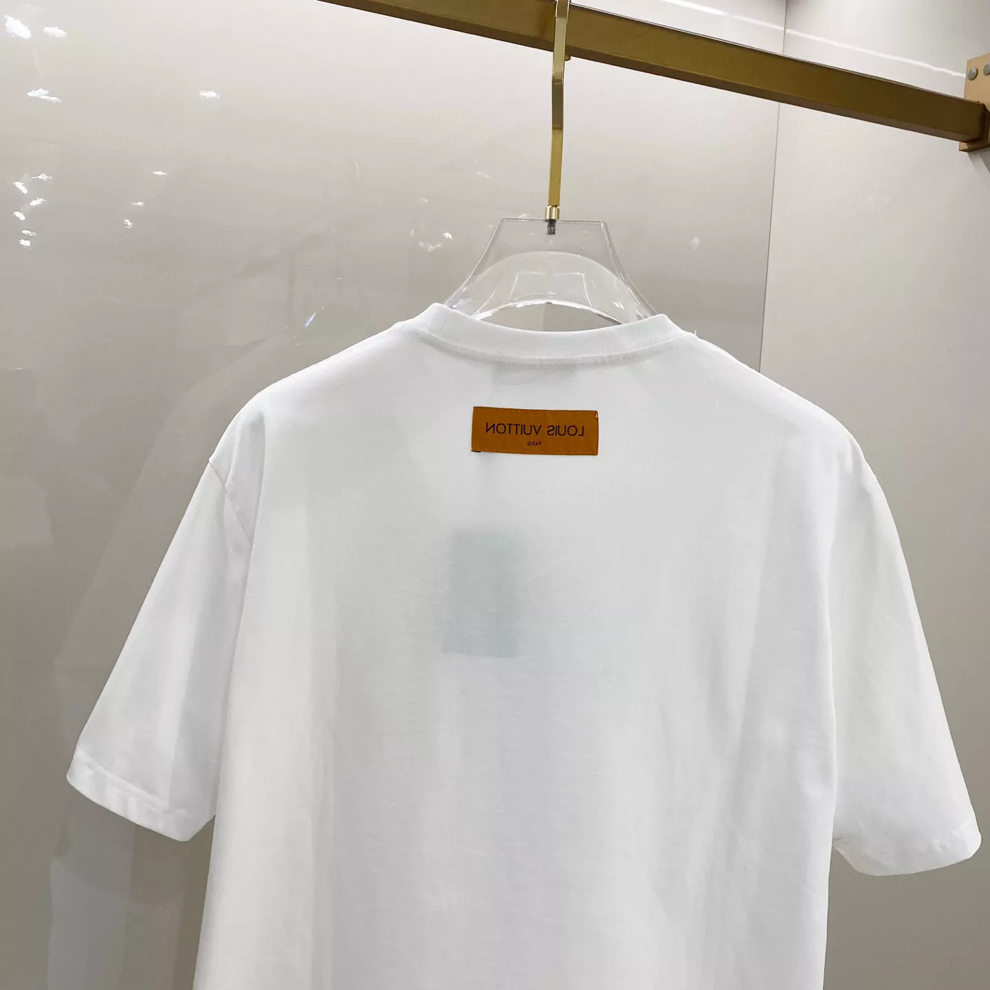 Flexible 7401 Louis Vuitton LV T-Shirts Short Sleeved For Unisex