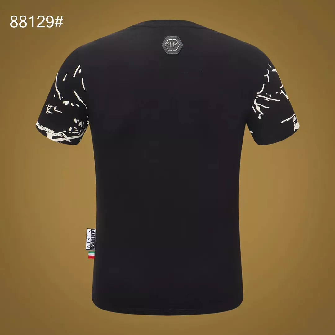 Flexible 7433 Philipp Plein PP T-Shirts Short Sleeved For Men