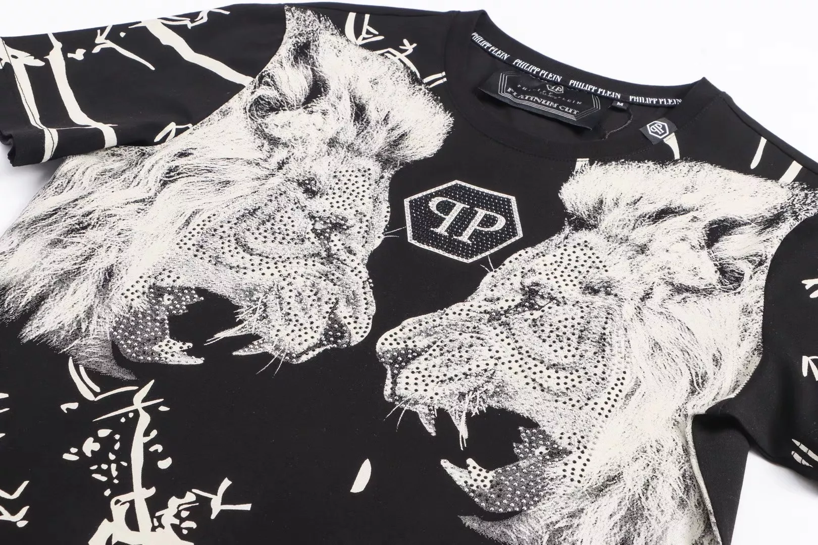Flexible 7433 Philipp Plein PP T-Shirts Short Sleeved For Men