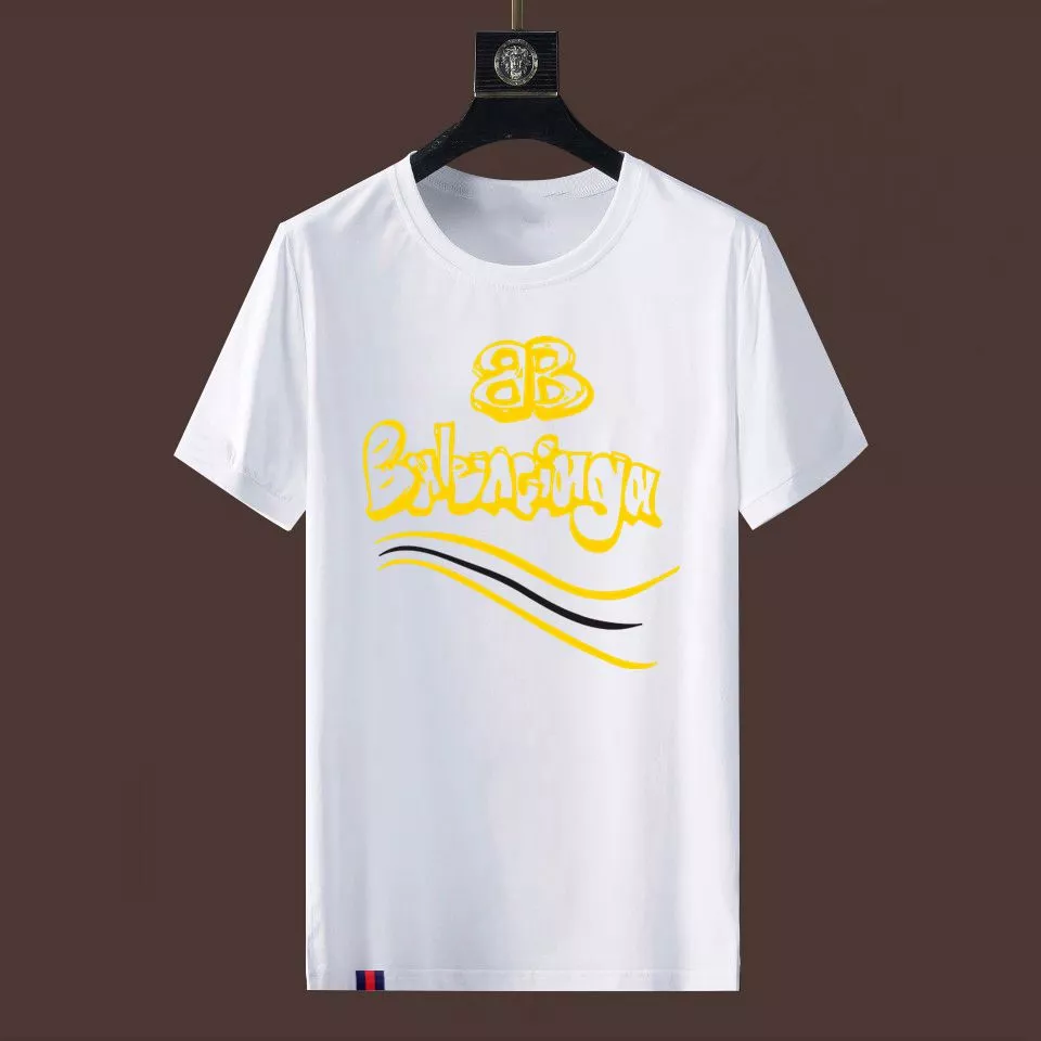 Flexible 7546 Balenciaga T-Shirts Short Sleeved For Men
