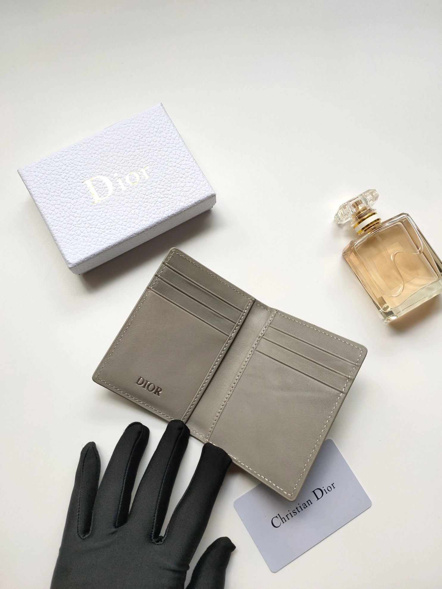 Flexible 7778 Christian Dior AAA Quality Card Case For Unisex