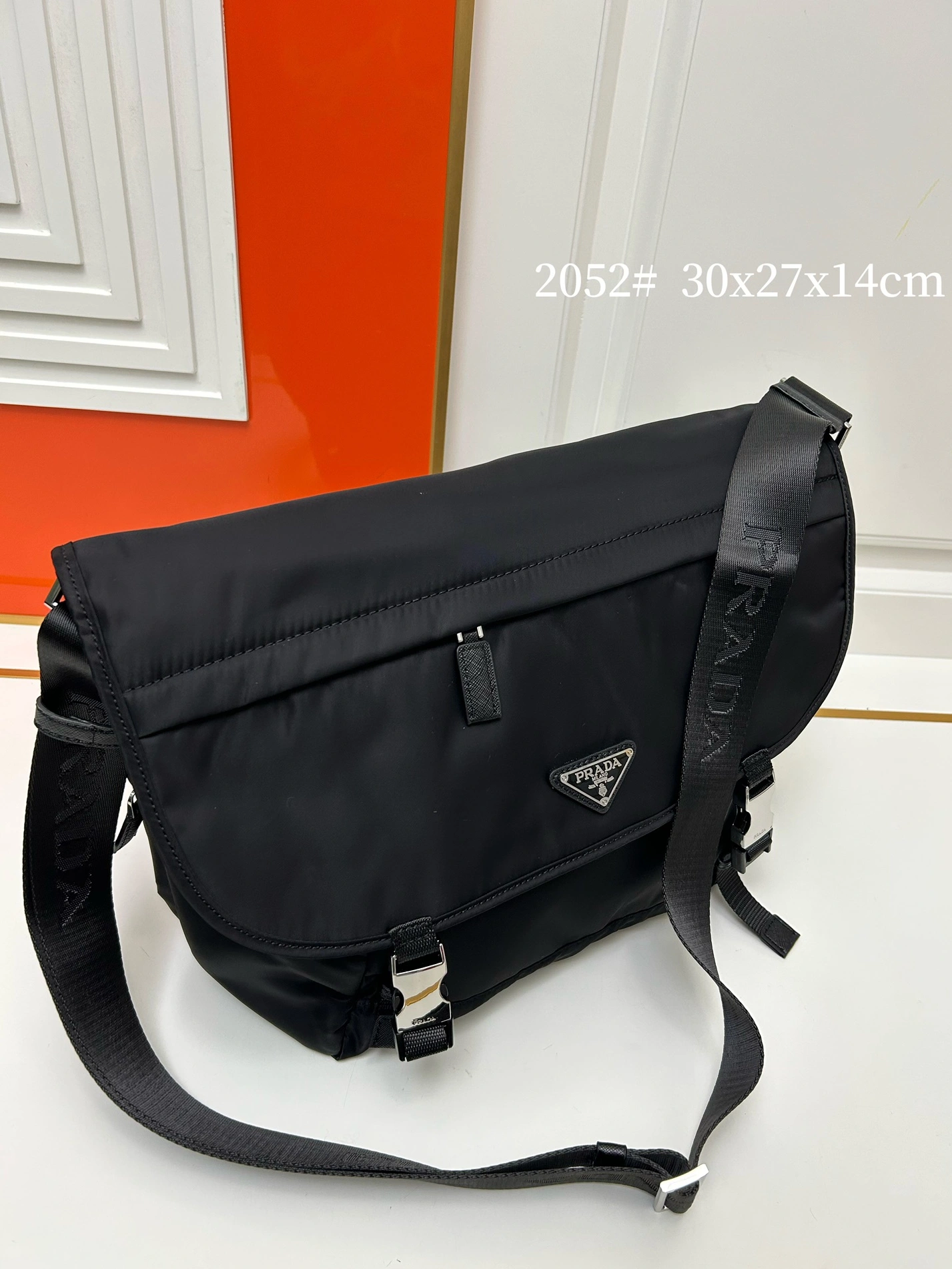 Flexible 8078 Prada AAA Man Messenger Bags
