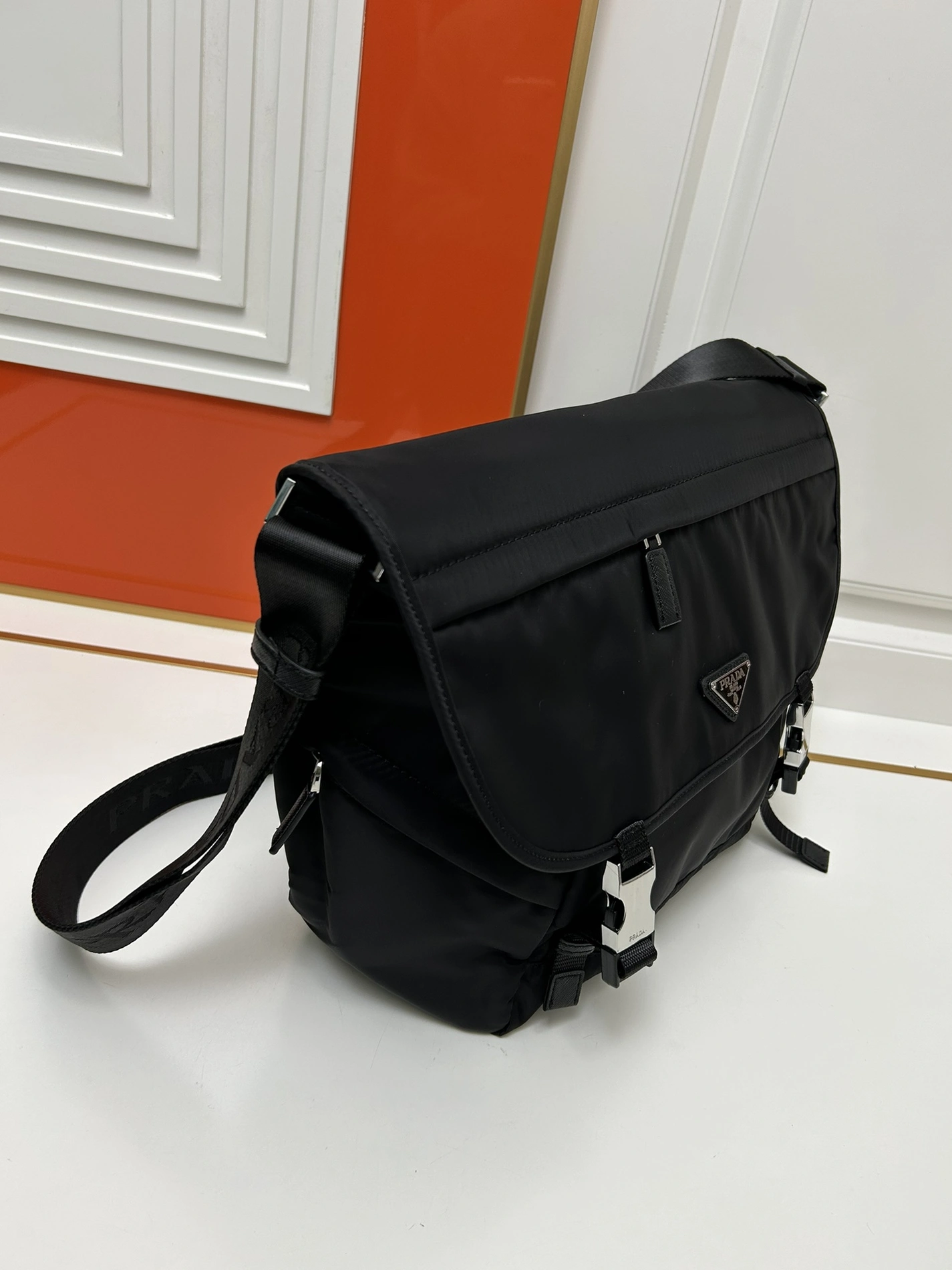 Flexible 8078 Prada AAA Man Messenger Bags
