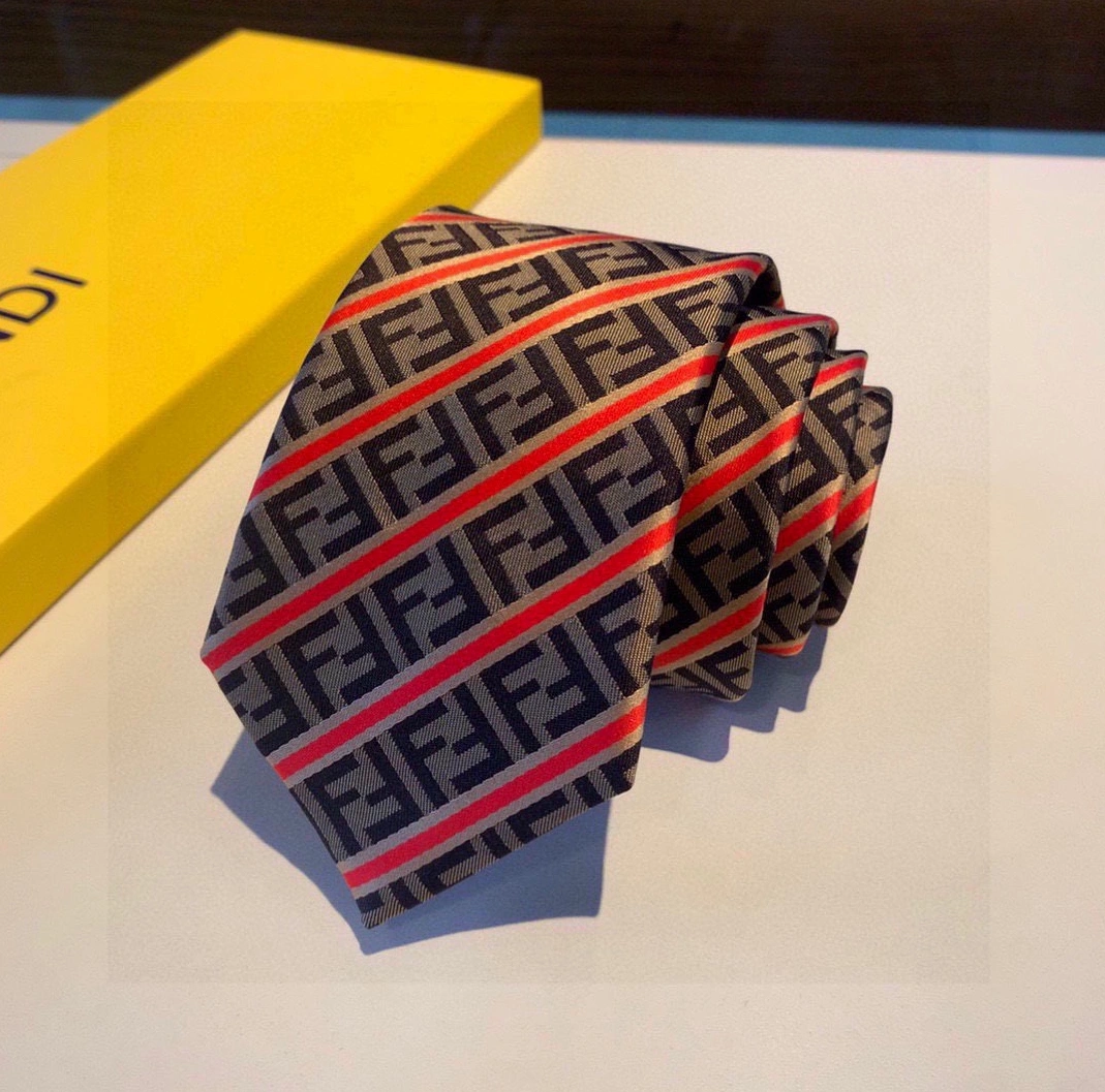 Flexible 8091 Fendi Necktie For Men