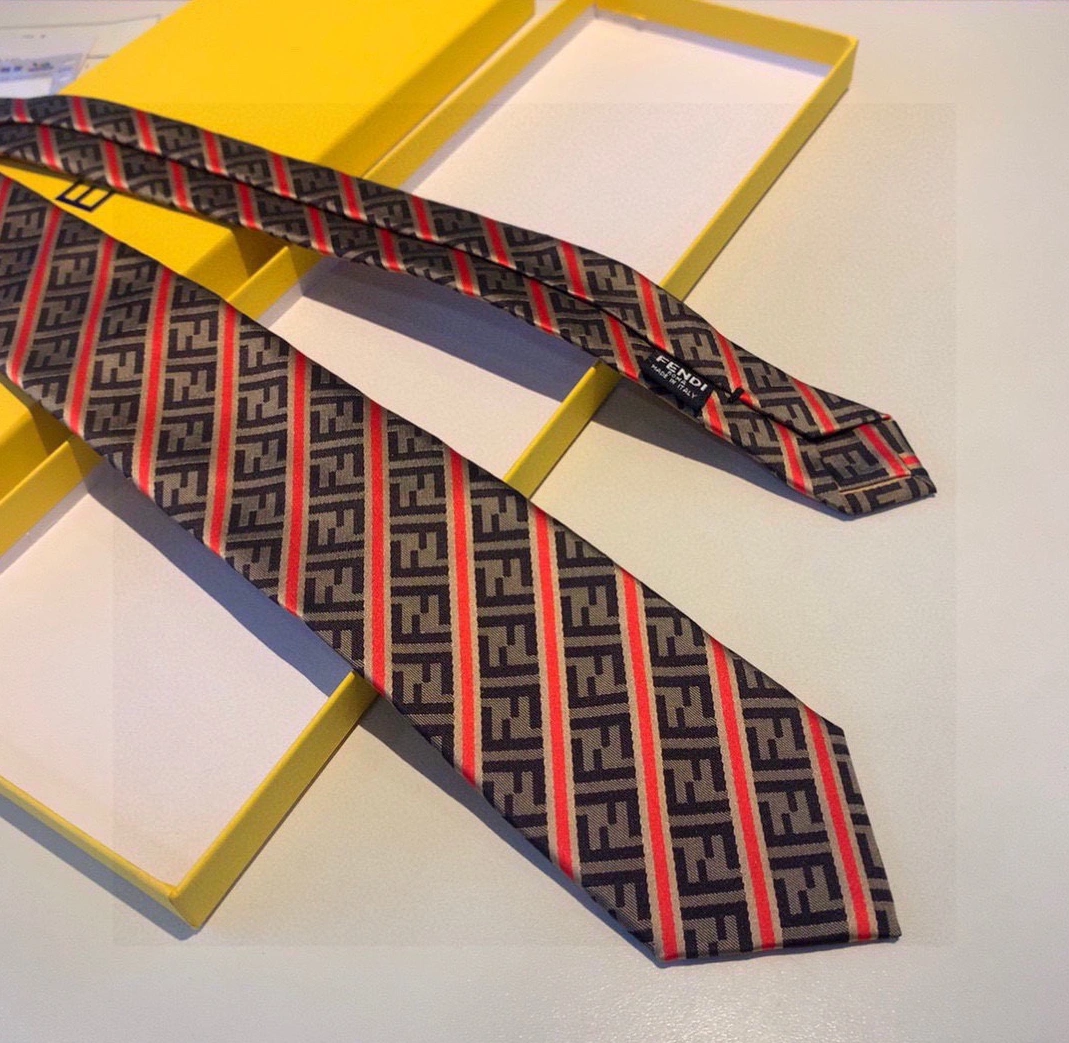 Flexible 8091 Fendi Necktie For Men