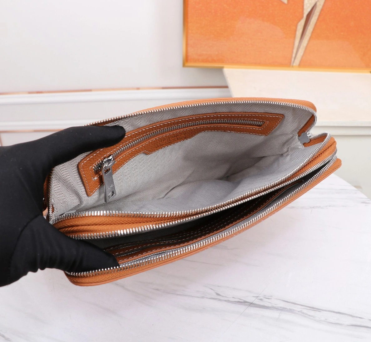 Flexible 8222 Hermes AAA Man Wallets