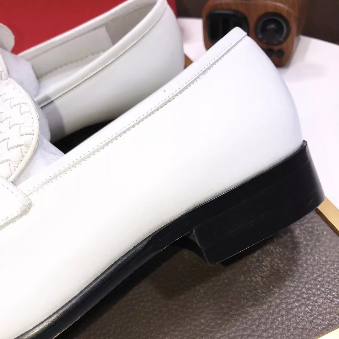 Flexible 8288 Salvatore Ferragamo Leather Shoes For Men