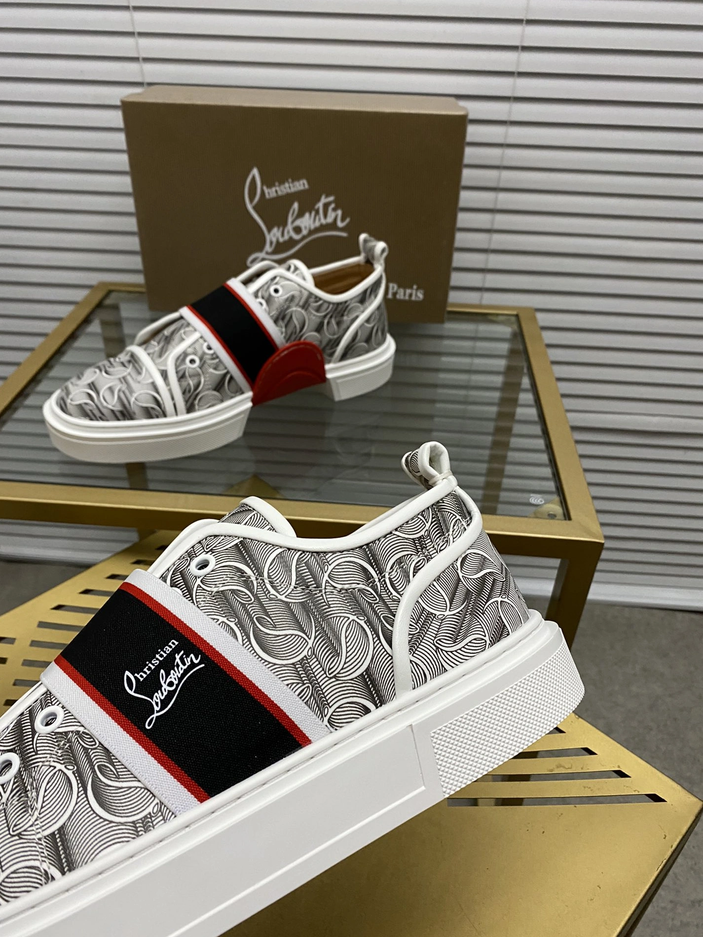 Flexible 8624 Christian Louboutin Casual Shoes For Men