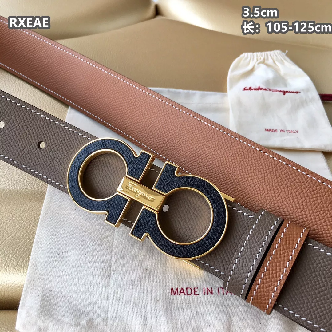 Flexible 8730 Salvatore Ferragamo AAA Quality Belts For Men