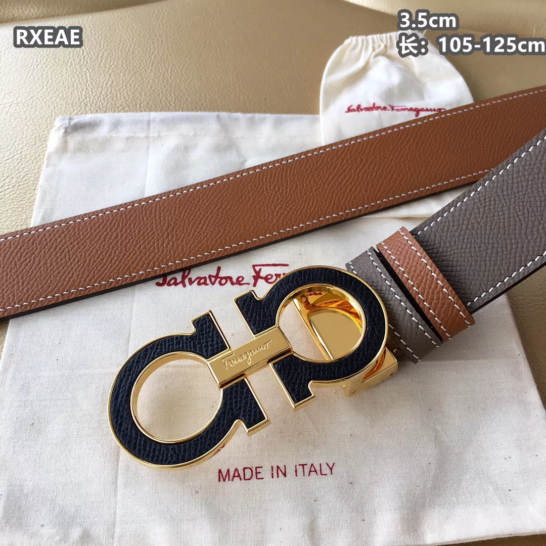 Flexible 8730 Salvatore Ferragamo AAA Quality Belts For Men