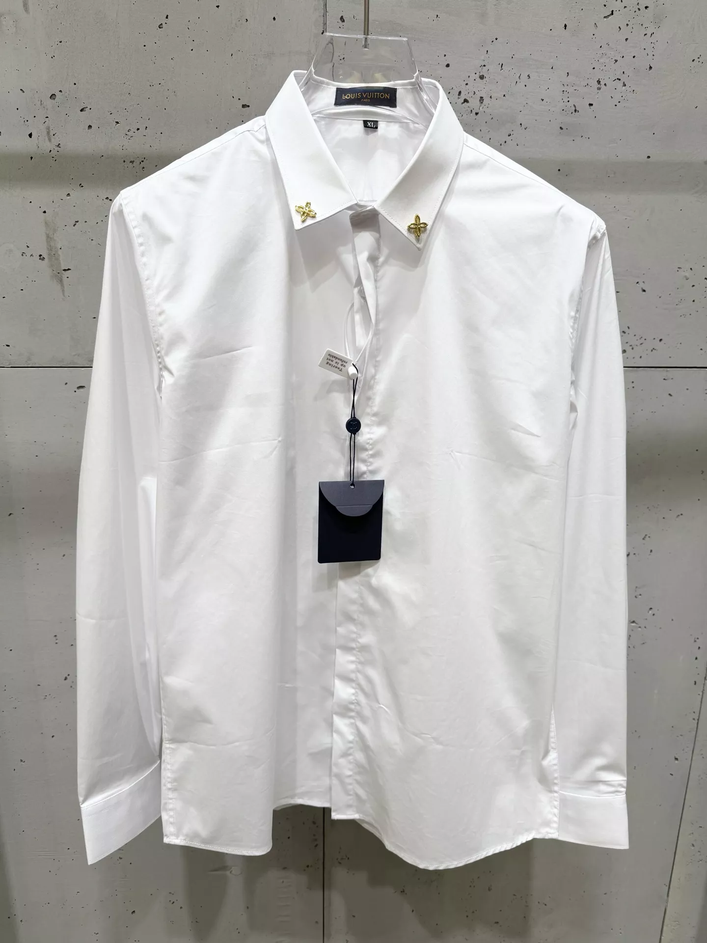 Flexible 8732 Louis Vuitton LV Shirts Long Sleeved For Men