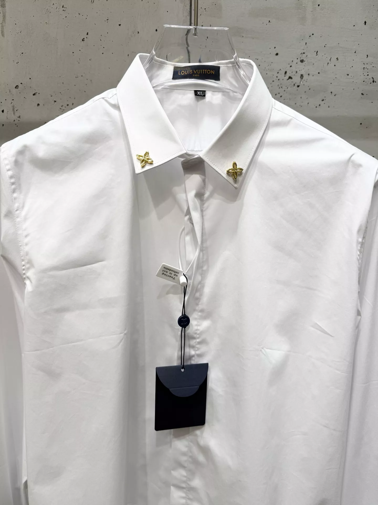 Flexible 8732 Louis Vuitton LV Shirts Long Sleeved For Men