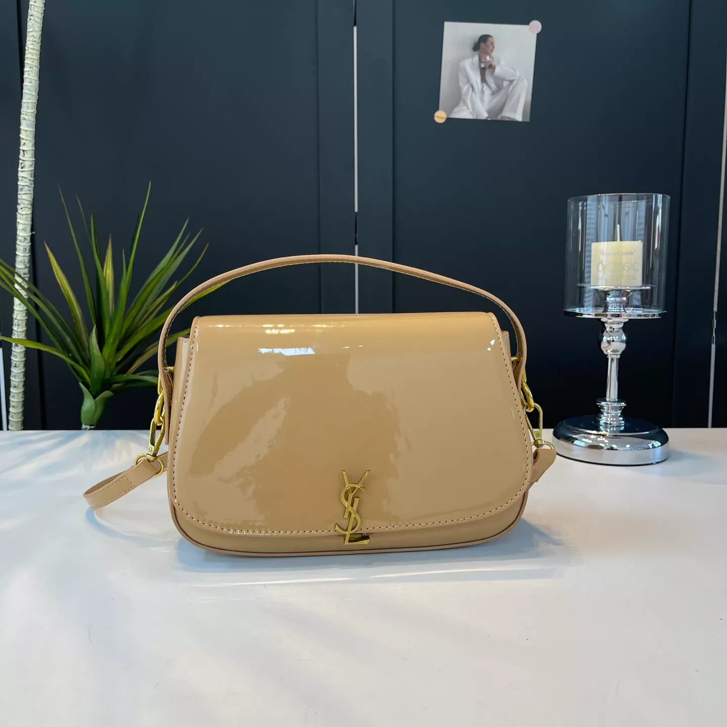 Flexible 8957 Yves Saint Laurent YSL Fashion Messenger Bags For Women
