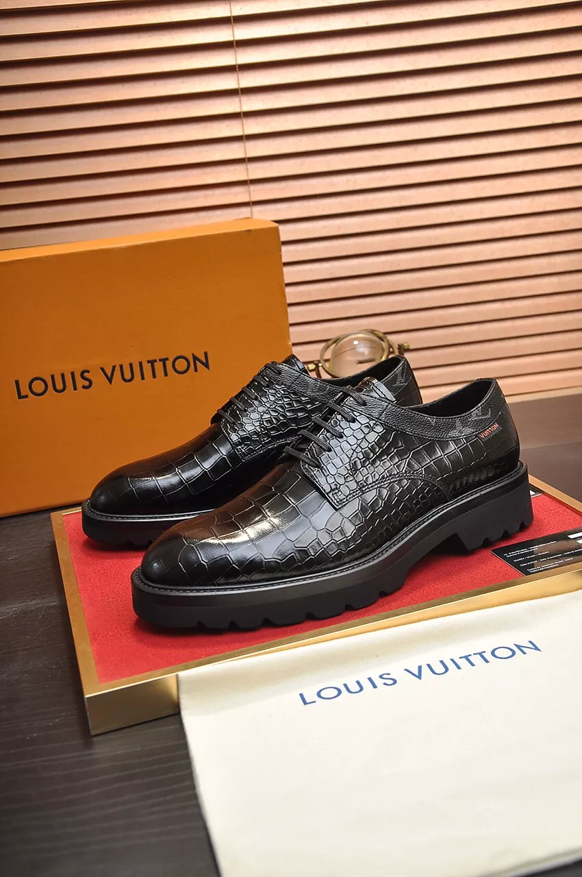 Flexible 907 Louis Vuitton LV Oxfords Shoes For Men