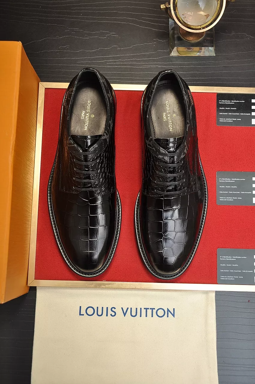 Flexible 907 Louis Vuitton LV Oxfords Shoes For Men