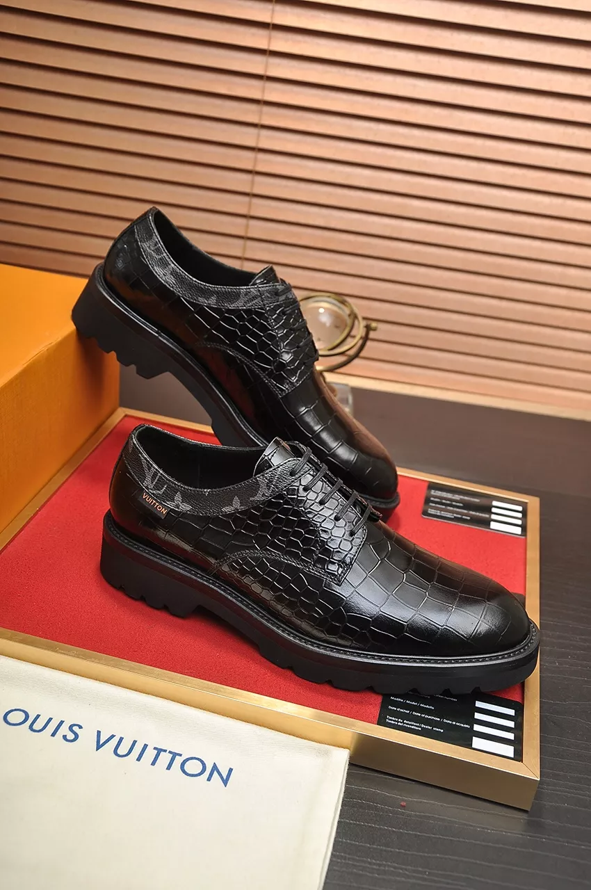 Flexible 907 Louis Vuitton LV Oxfords Shoes For Men