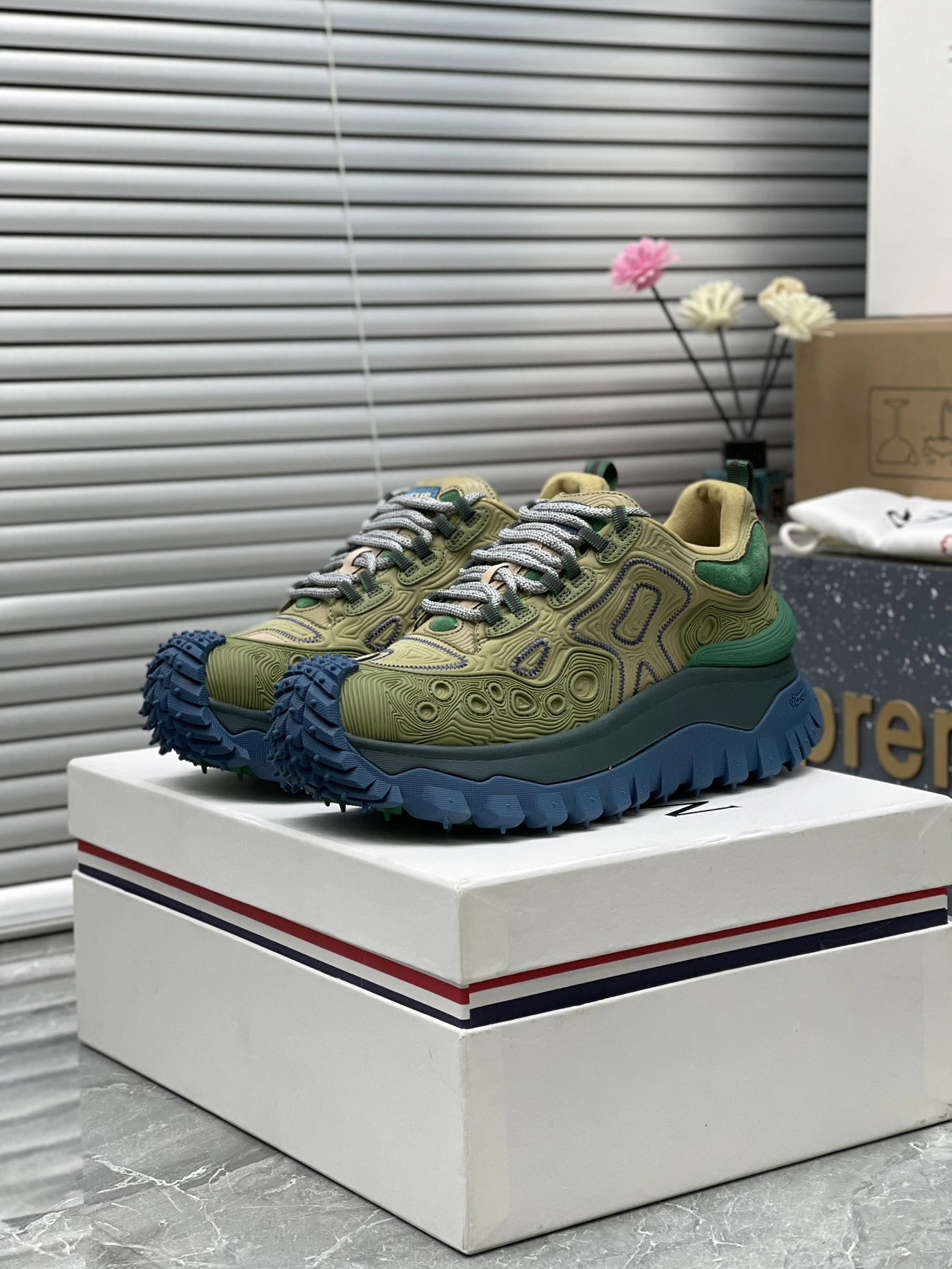 Flexible 9117 Moncler Casual Shoes For Men