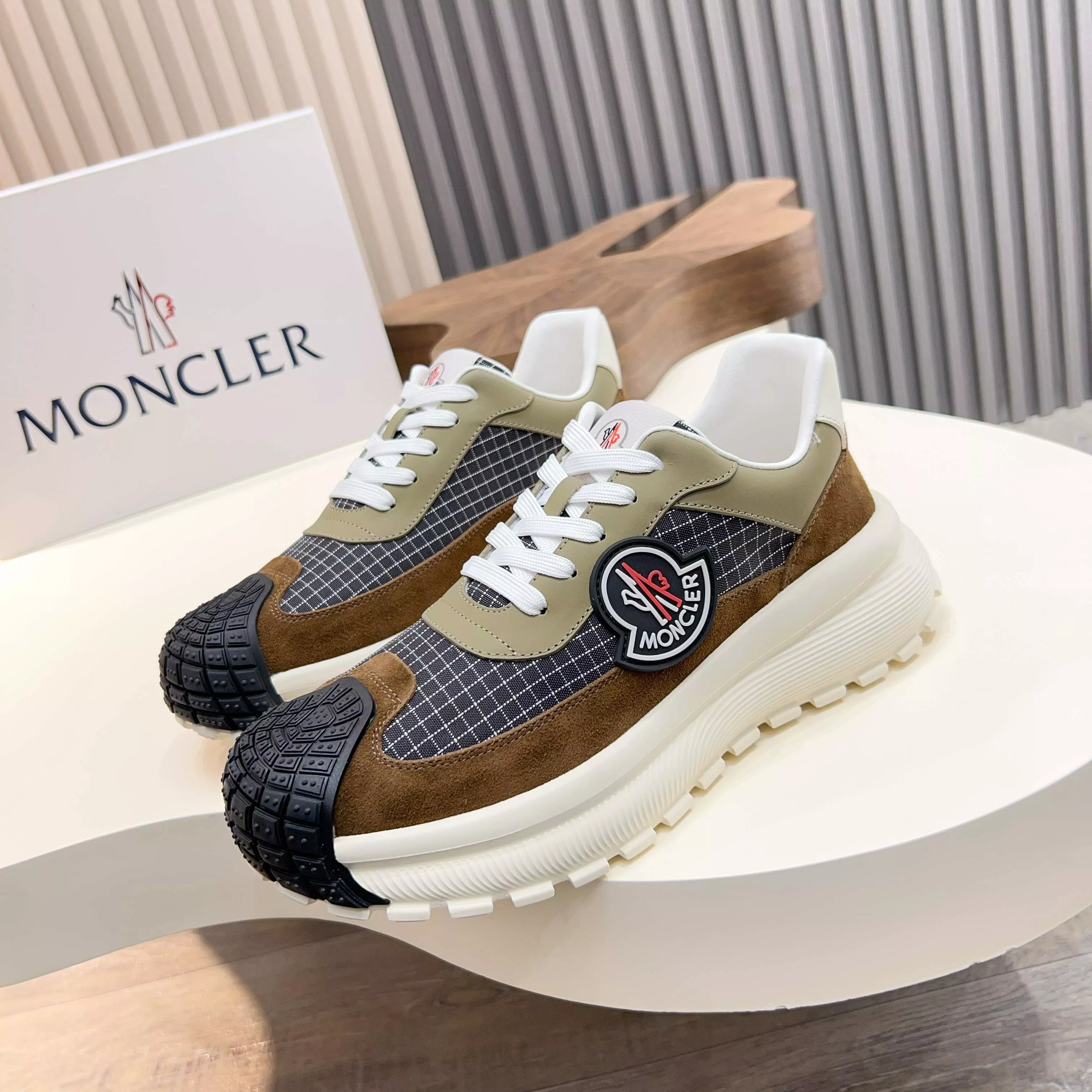 Flexible 9208 Moncler Casual Shoes For Men