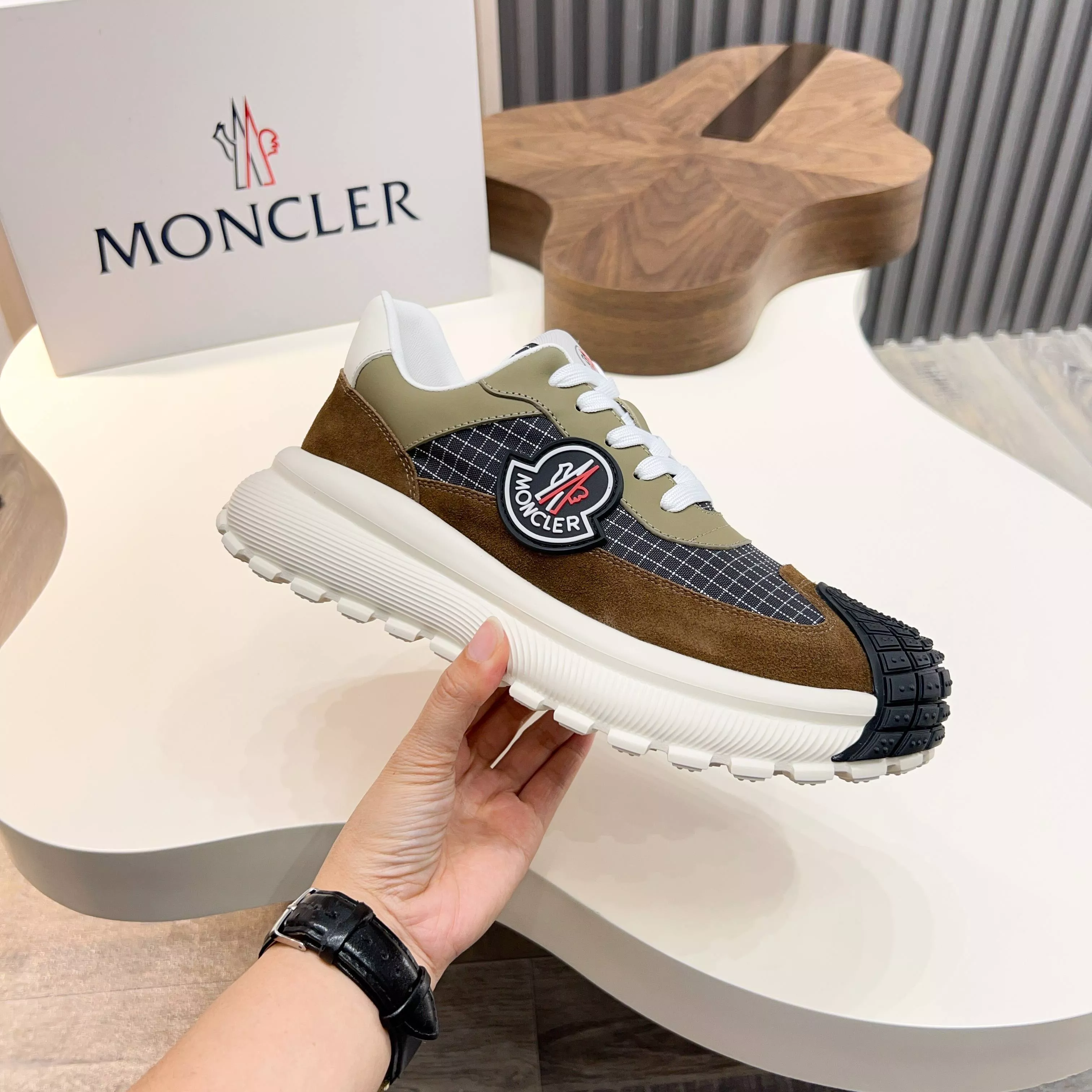 Flexible 9208 Moncler Casual Shoes For Men