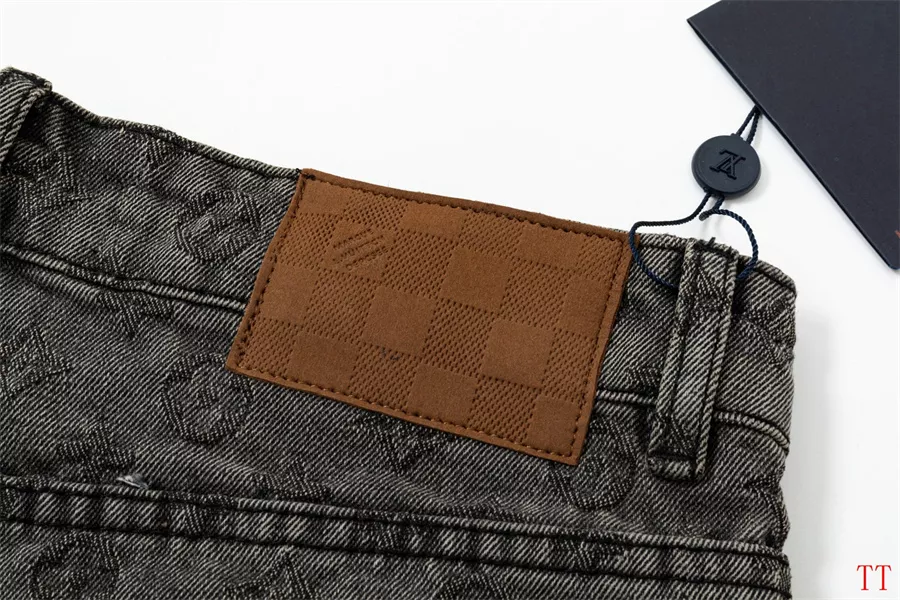 Flexible 9438 Louis Vuitton LV Jeans For Unisex