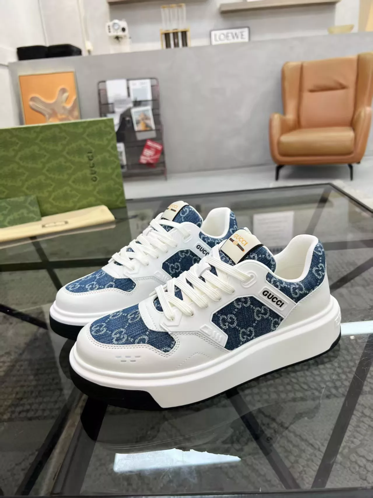 Flexible 9493 Gucci Casual Shoes For Men