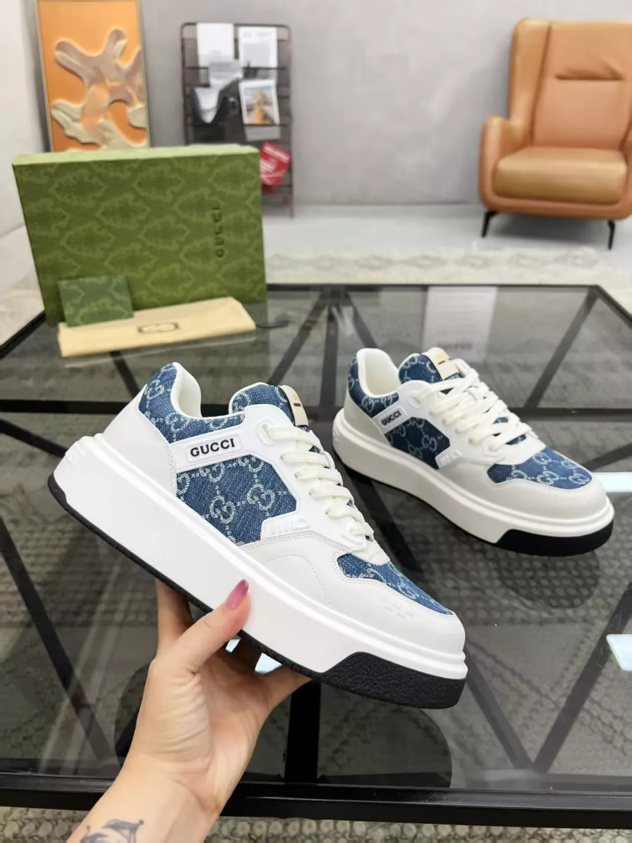 Flexible 9493 Gucci Casual Shoes For Men