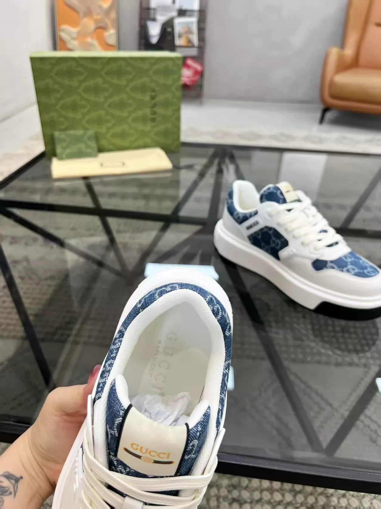 Flexible 9493 Gucci Casual Shoes For Men