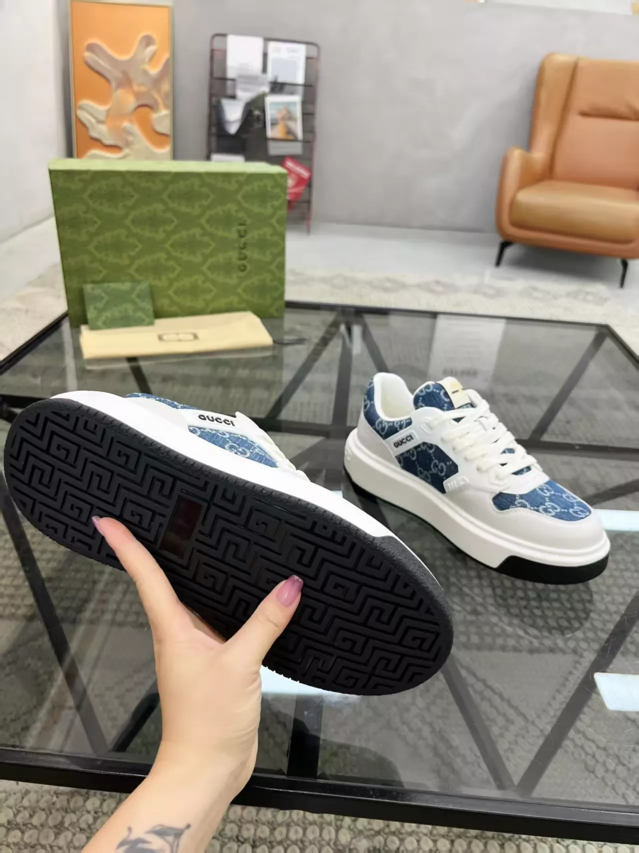 Flexible 9493 Gucci Casual Shoes For Men