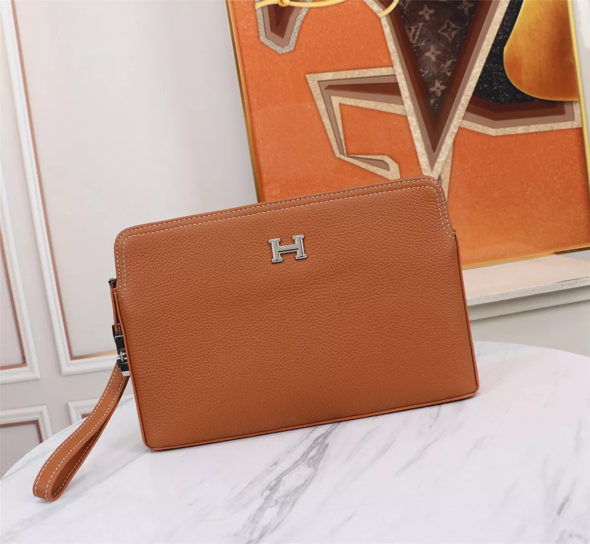Flexible 9533 Hermes AAA Man Wallets