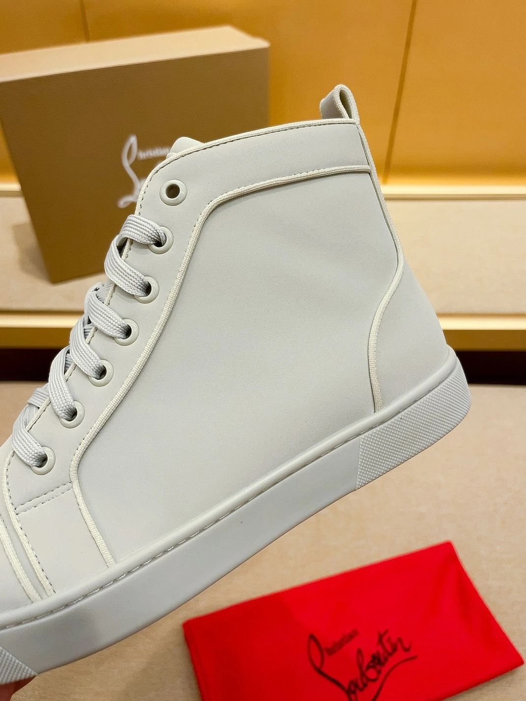 Flexible 9550 Christian Louboutin High Top Shoes For Men