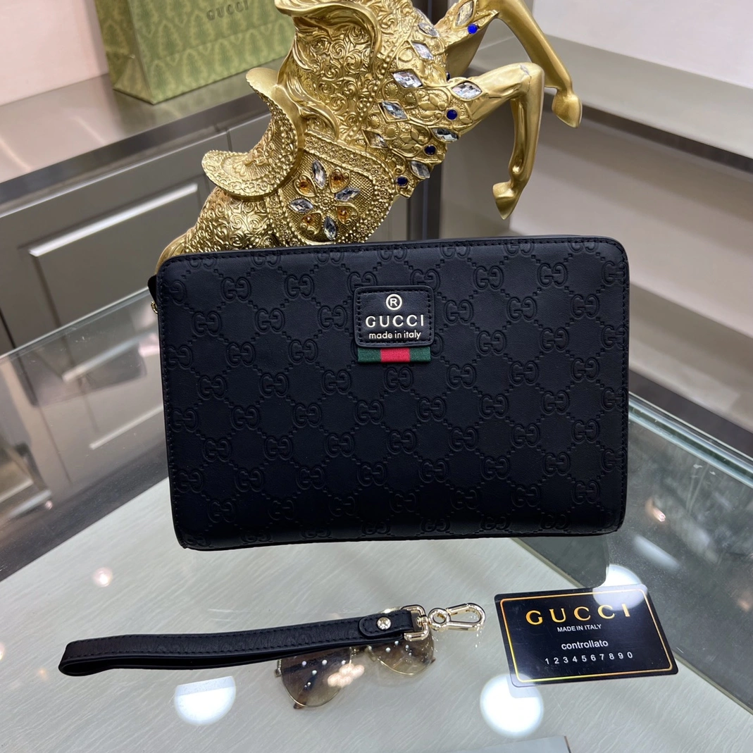 Flexible 9583 Gucci AAA Man Wallets