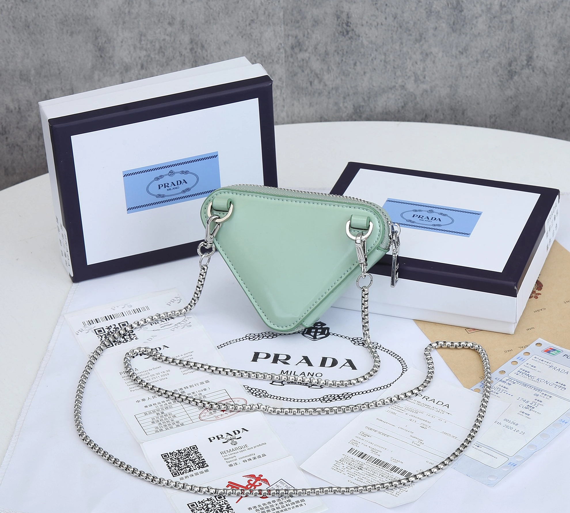 Flexible 9737 Prada AAA Quality Wallets For Women