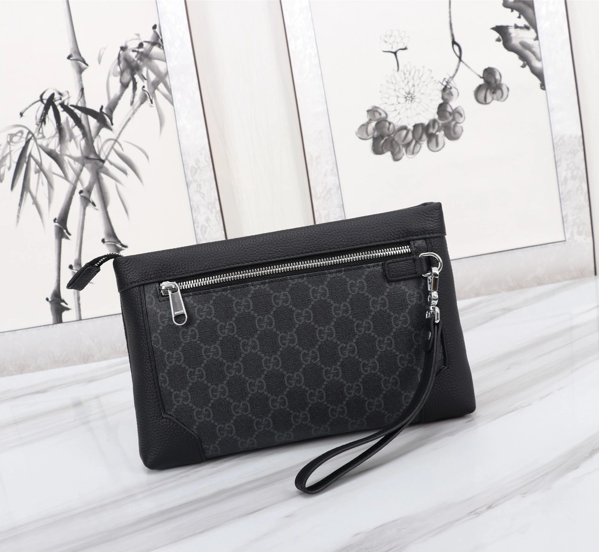 Flexible 9861 Gucci AAA Man Wallets