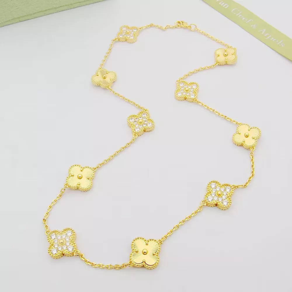 Flexible 9879 Van Cleef & Arpels Necklaces For Women