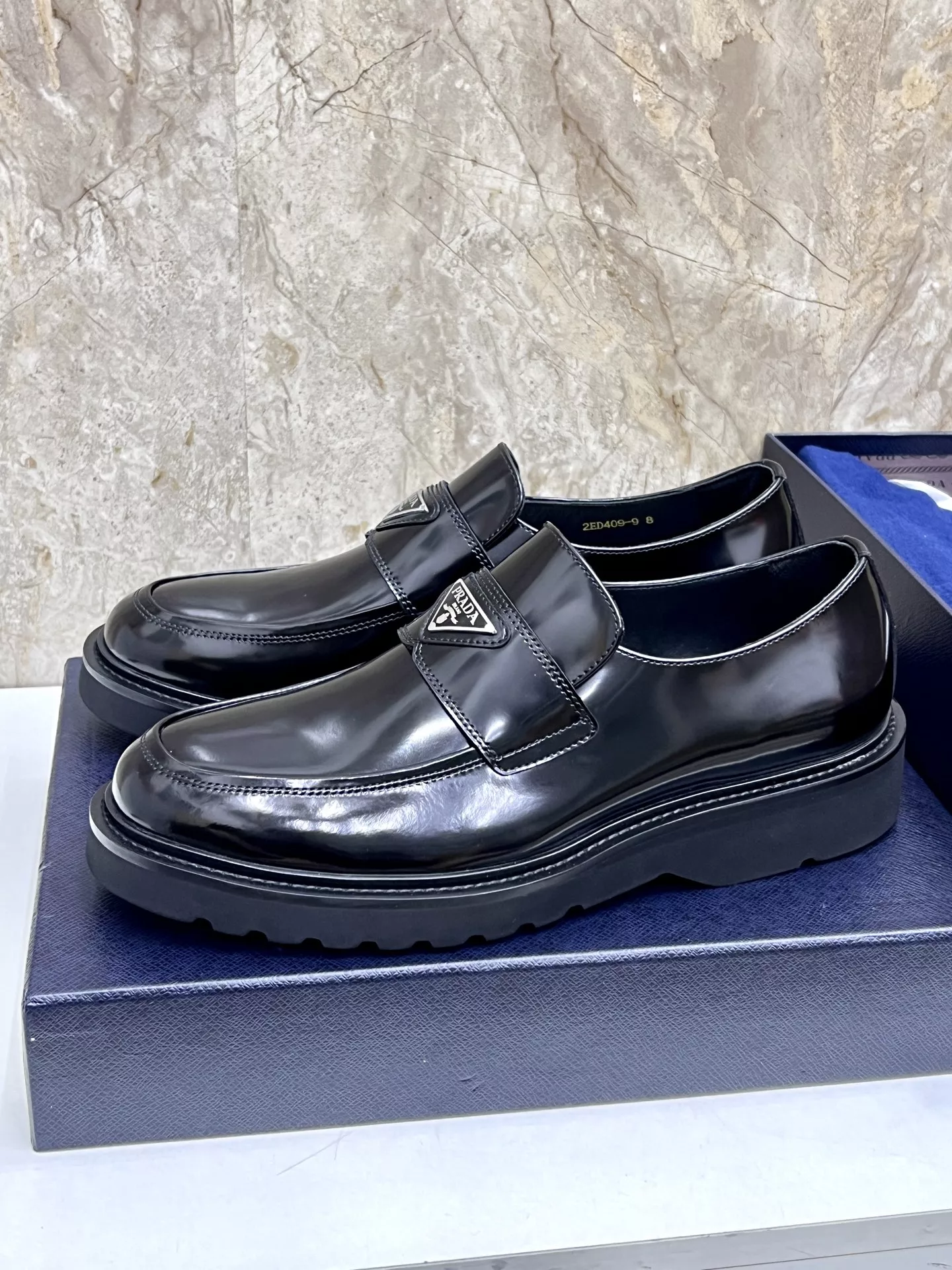 Functional 1076 Prada Leather Shoes For Men