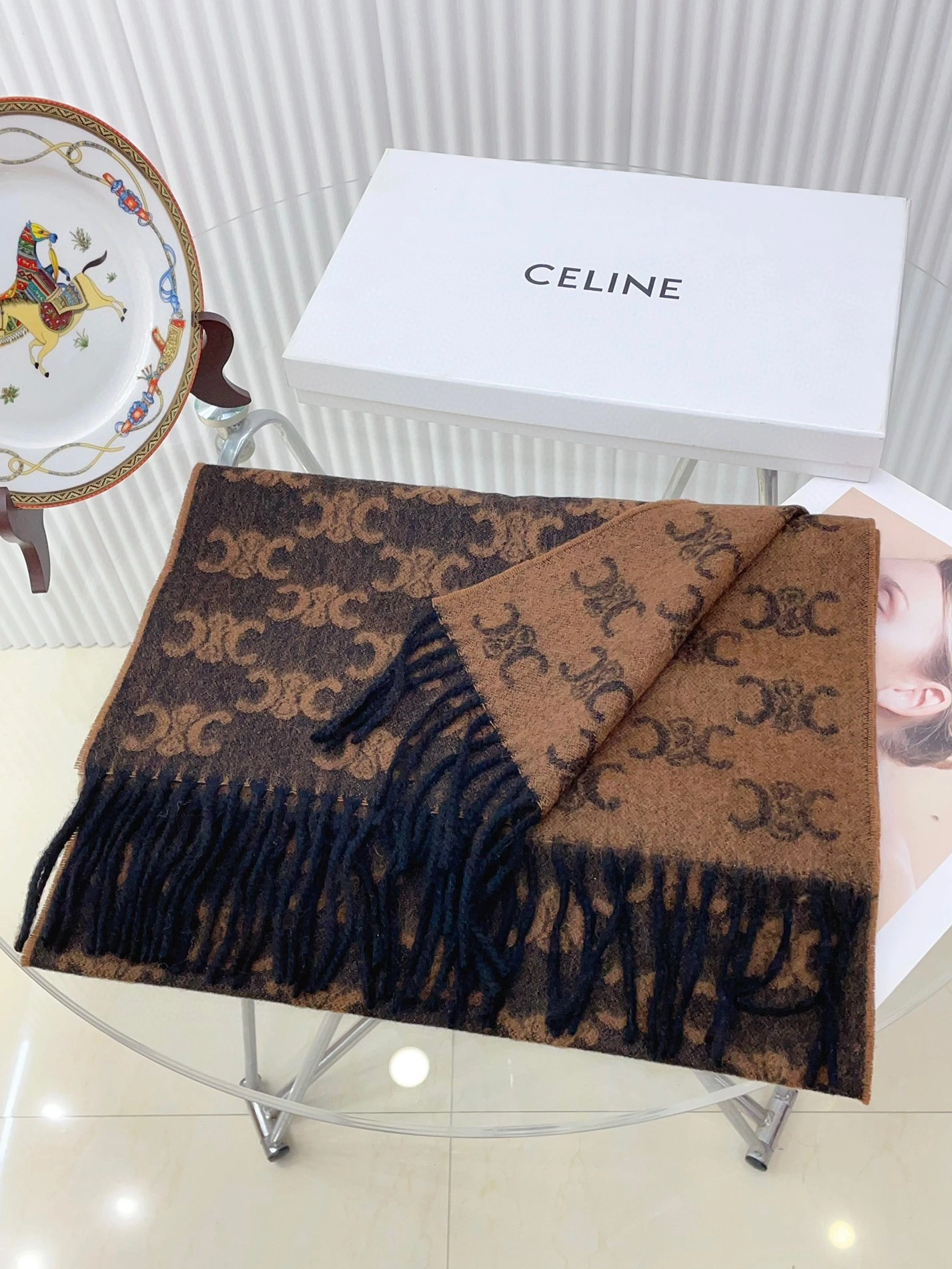 Functional 1166 Celine Scarf