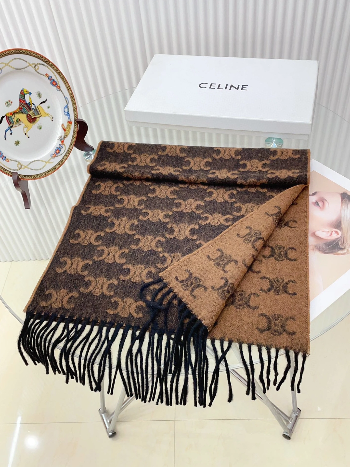 Functional 1166 Celine Scarf