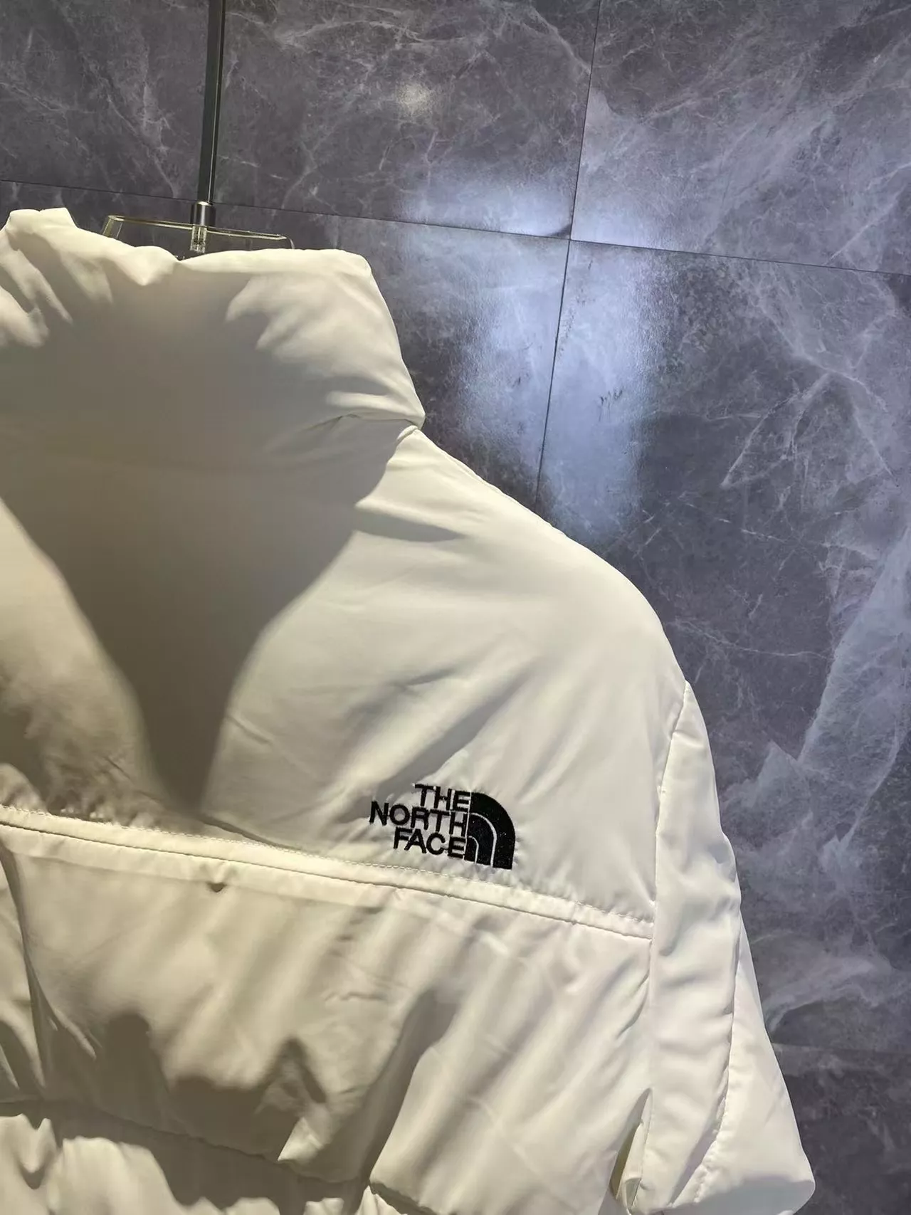 Functional 1484 The North Face Down Feather Coat Long Sleeved For Men