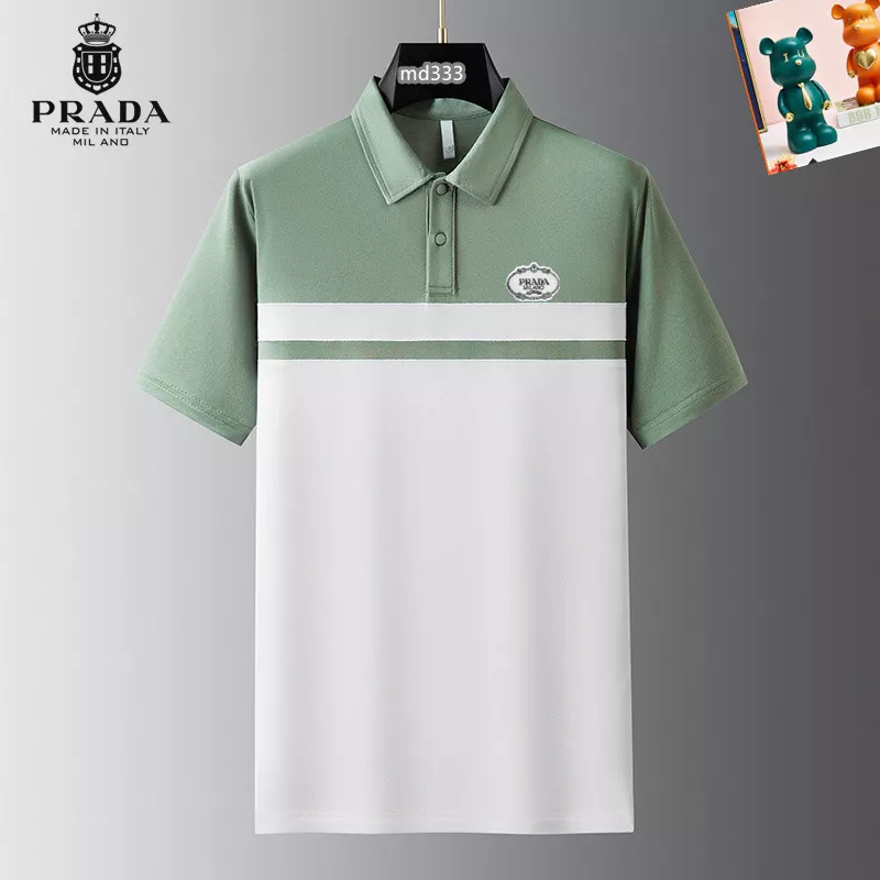 Functional 1595 Prada T-Shirts Short Sleeved For Men