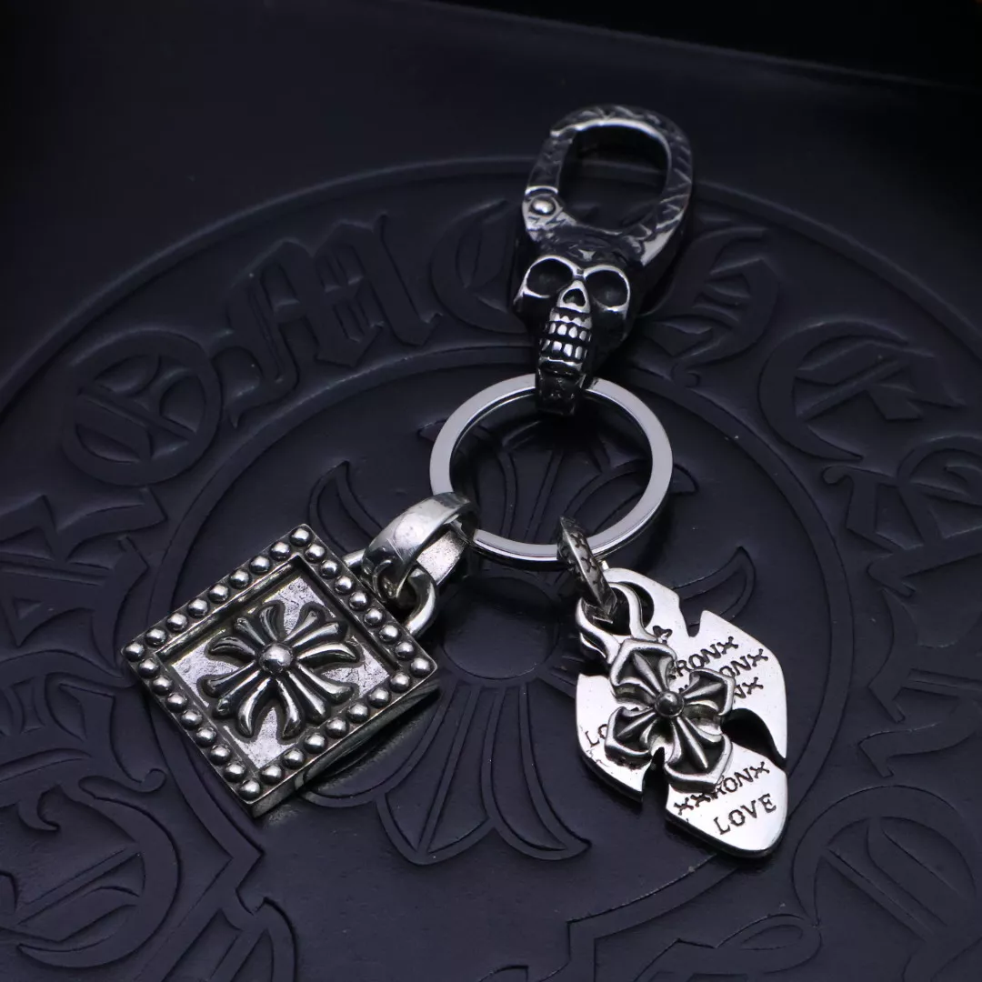 Functional 1838 Chrome Hearts Key Holder And Bag Buckle