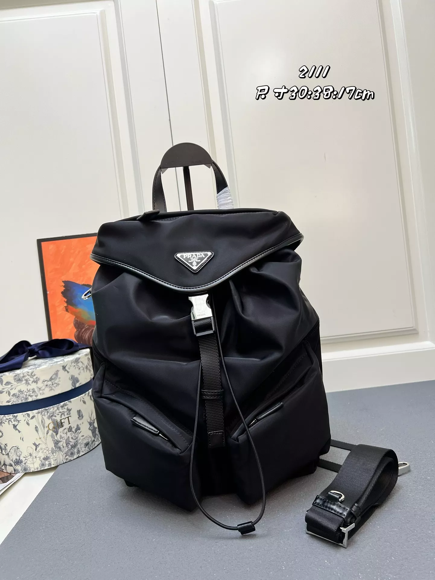 Functional 1870 Prada AAA Quality Backpacks For Unisex