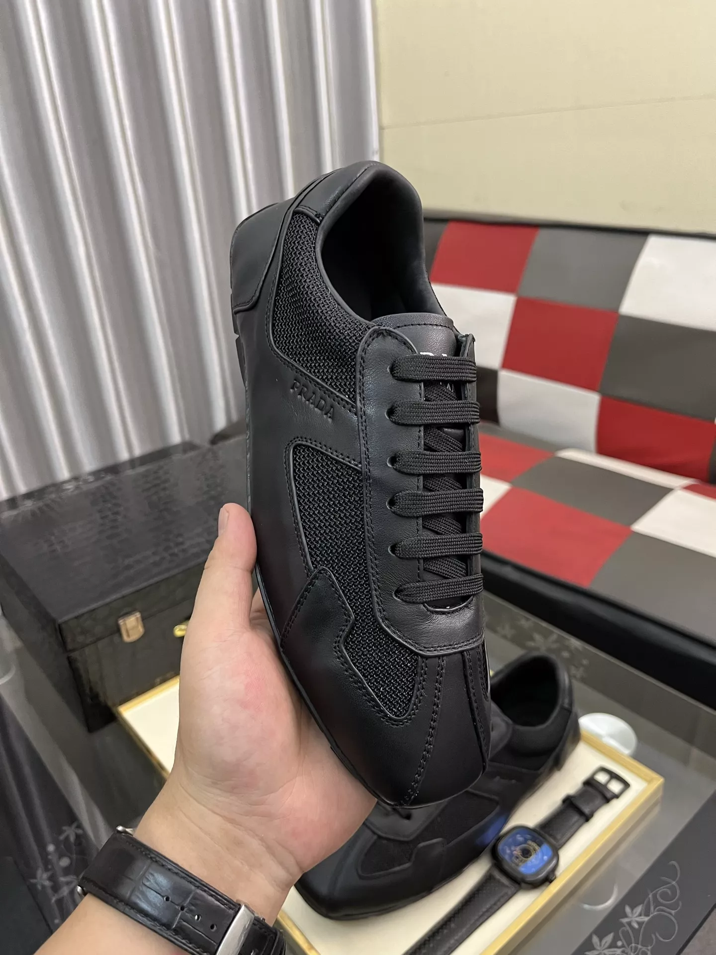 Functional 2001 Prada Casual Shoes For Men