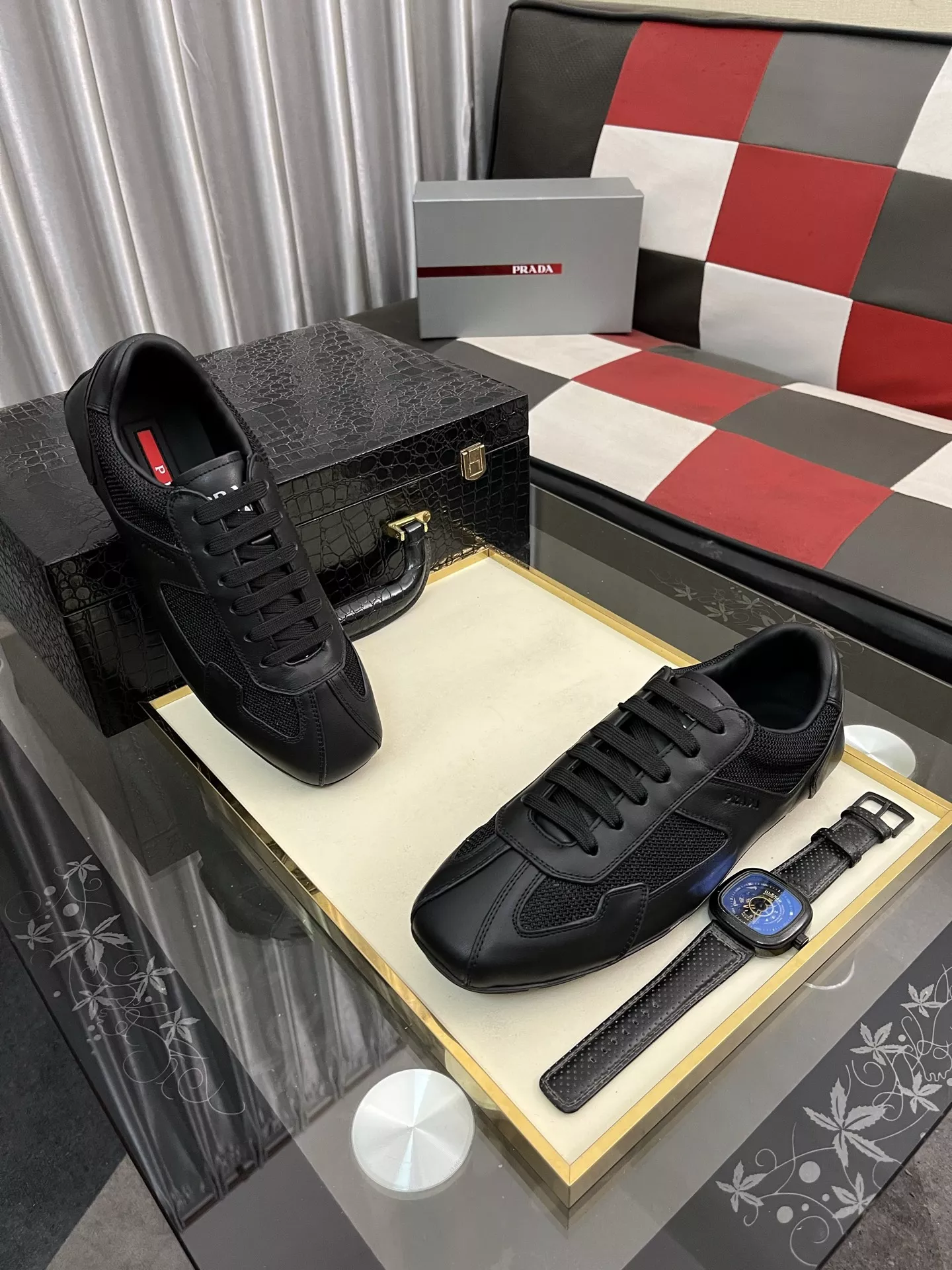 Functional 2001 Prada Casual Shoes For Men