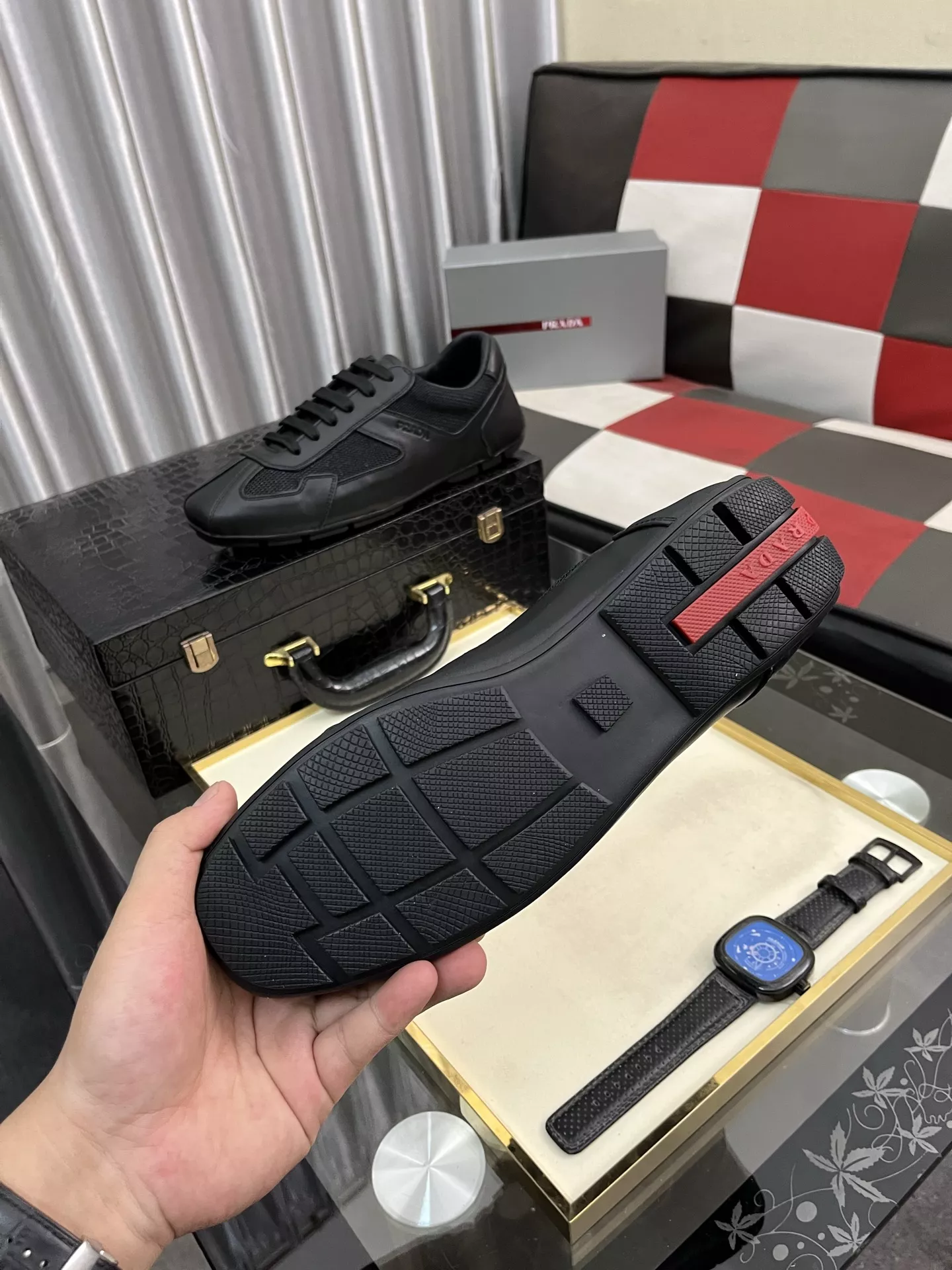 Functional 2001 Prada Casual Shoes For Men