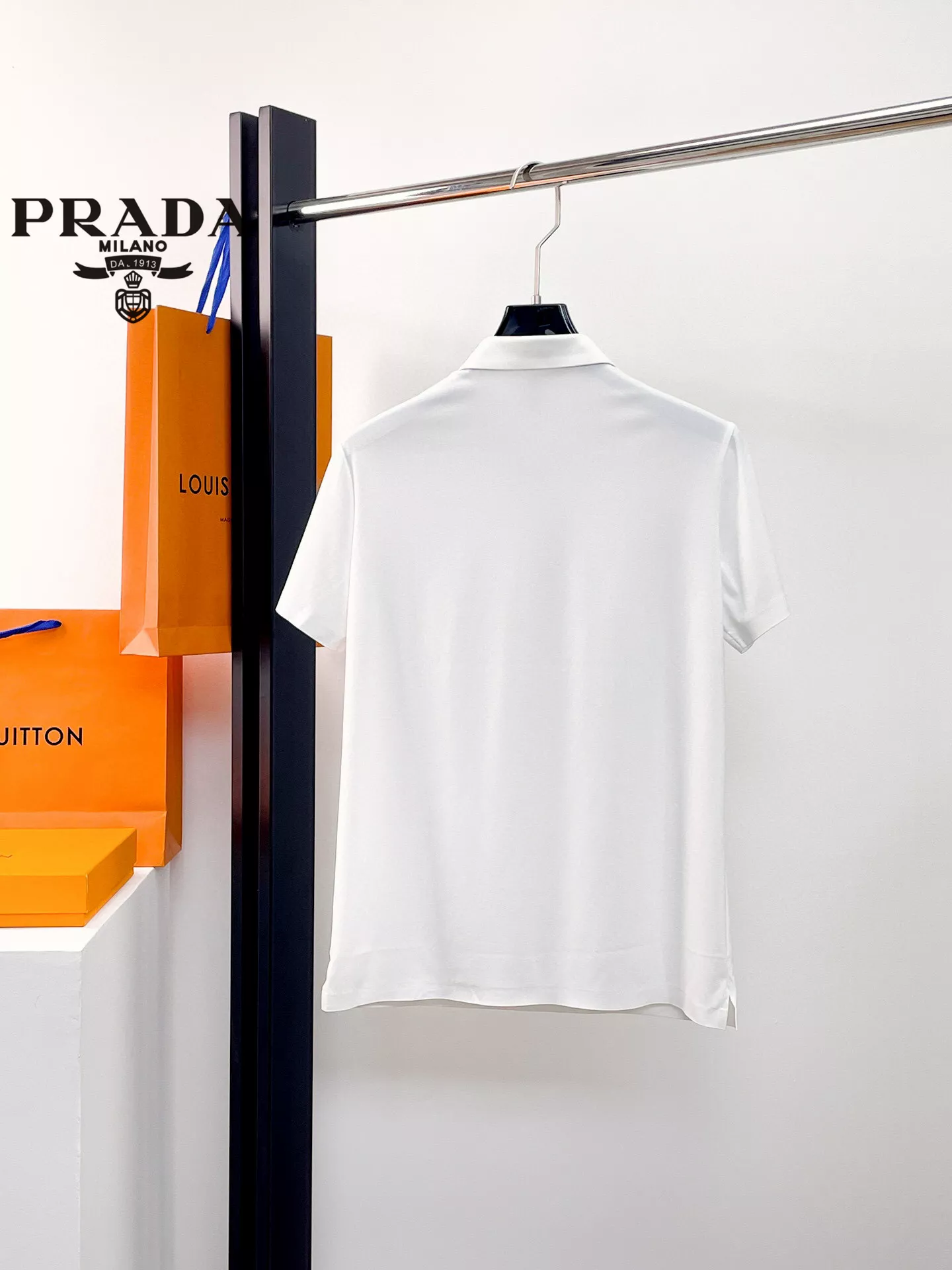 Functional 2462 Prada T-Shirts Short Sleeved For Men
