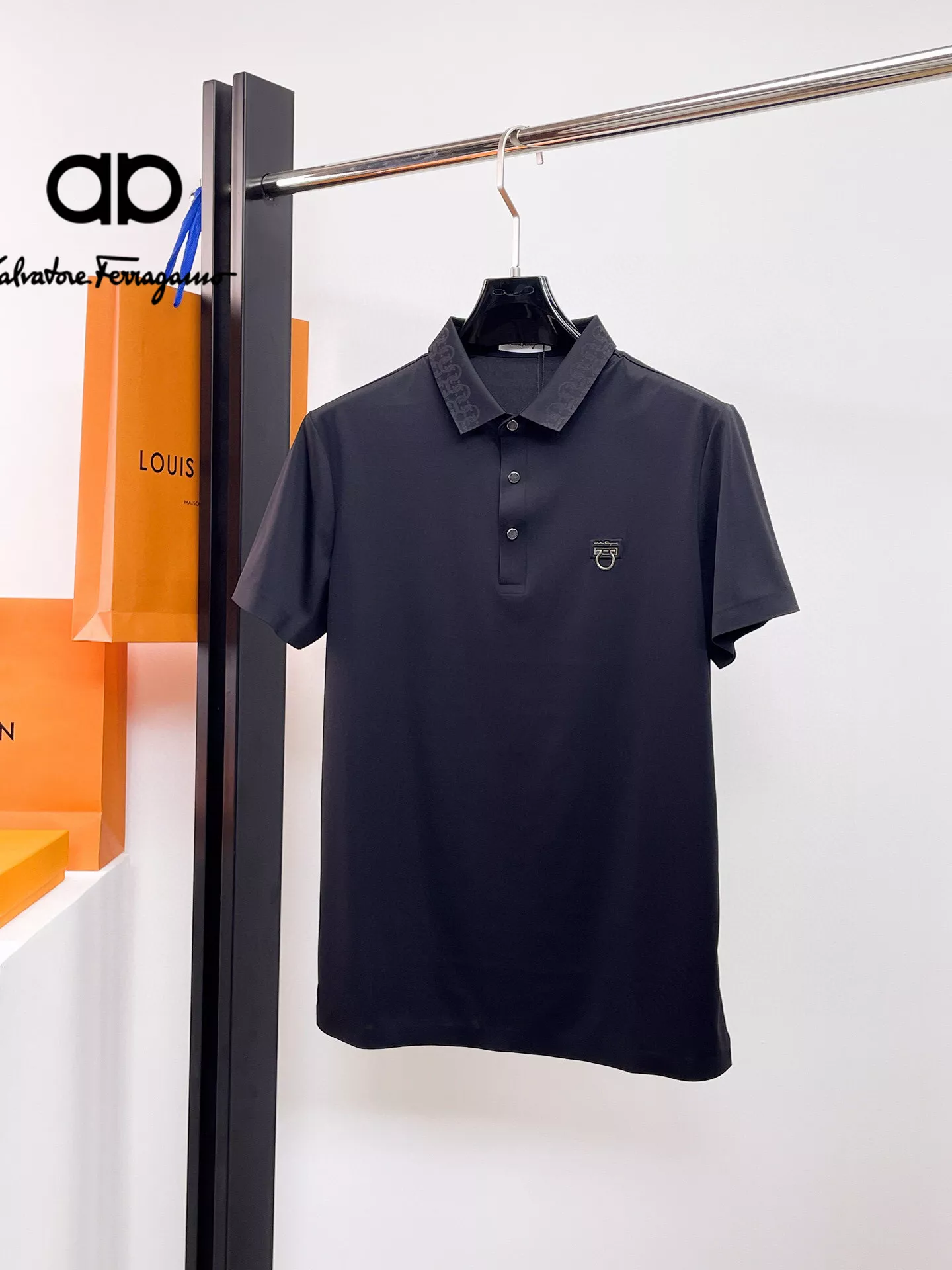 Functional 2505 Salvatore Ferragamo T-Shirts Short Sleeved For Men