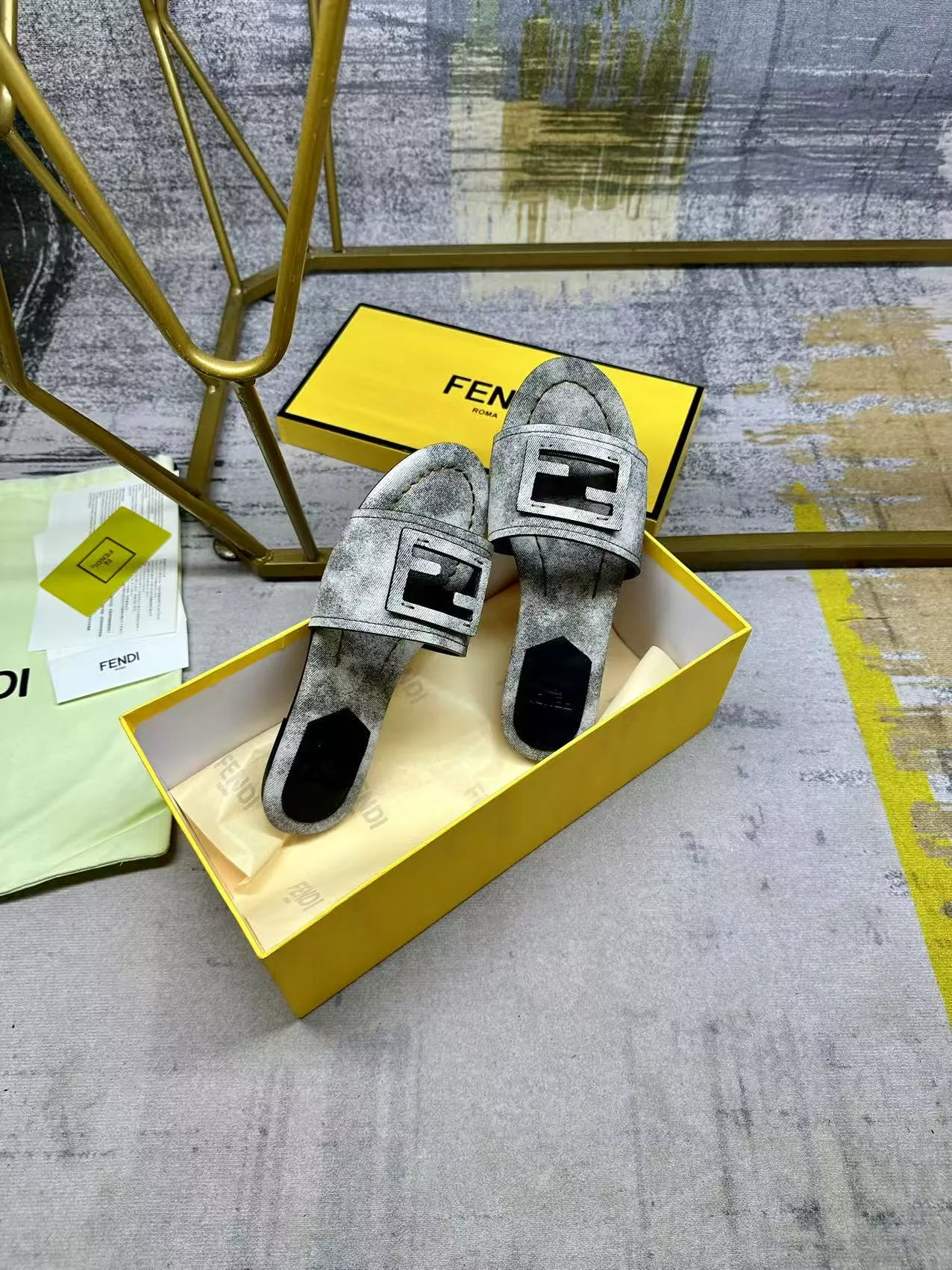 Functional 258 Fendi Slippers For Women