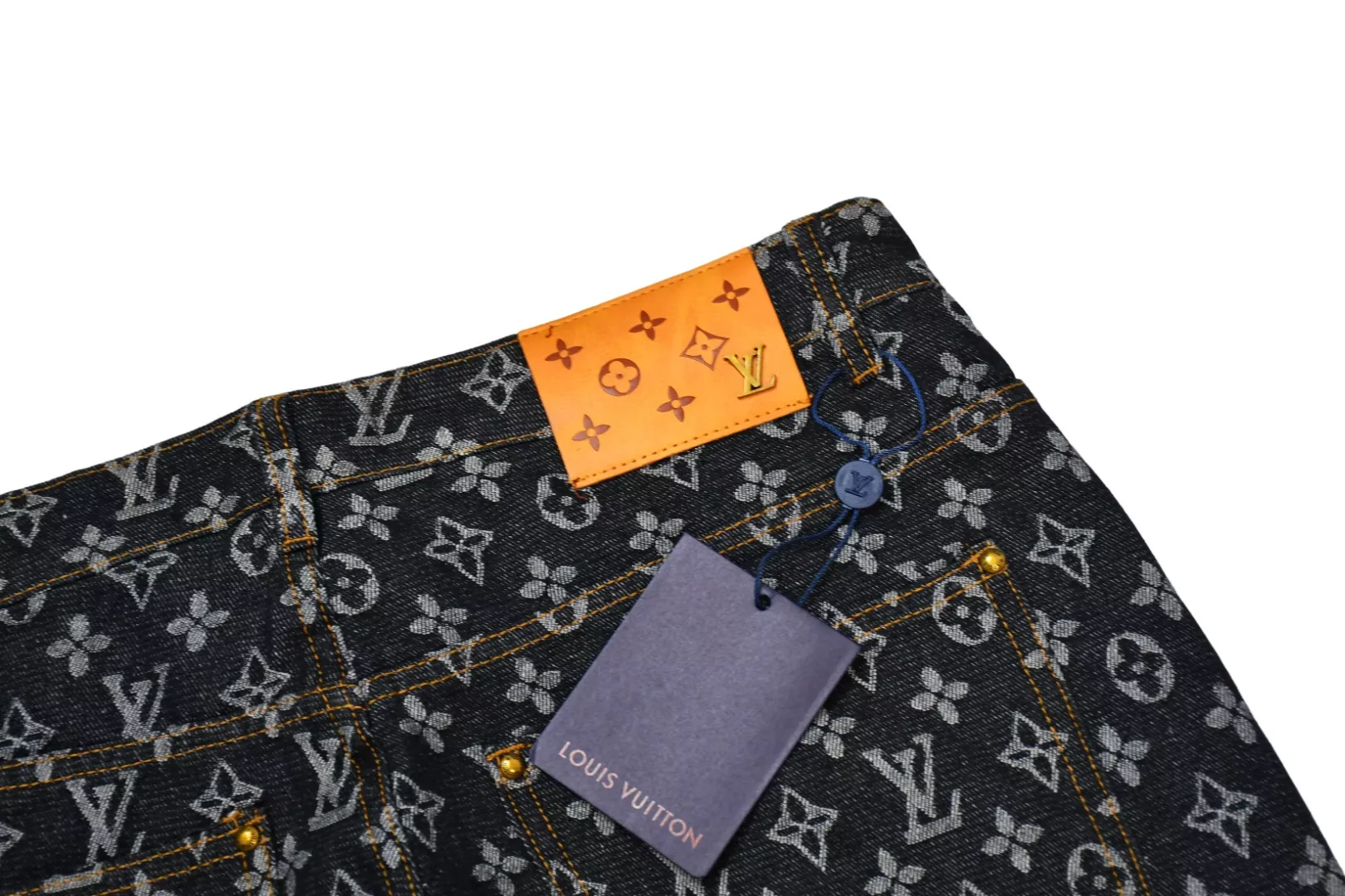 Functional 3222 Louis Vuitton LV Jeans For Unisex