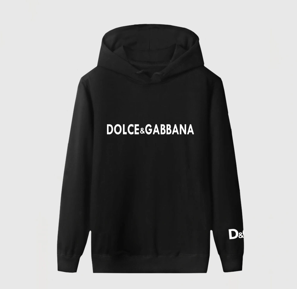 Functional 3296 Dolce & Gabbana D&G Hoodies Long Sleeved For Men